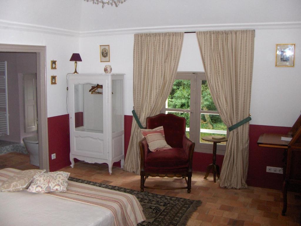Bed and Breakfast Chateau De L'Oiseliniere Gorges  Exterior foto
