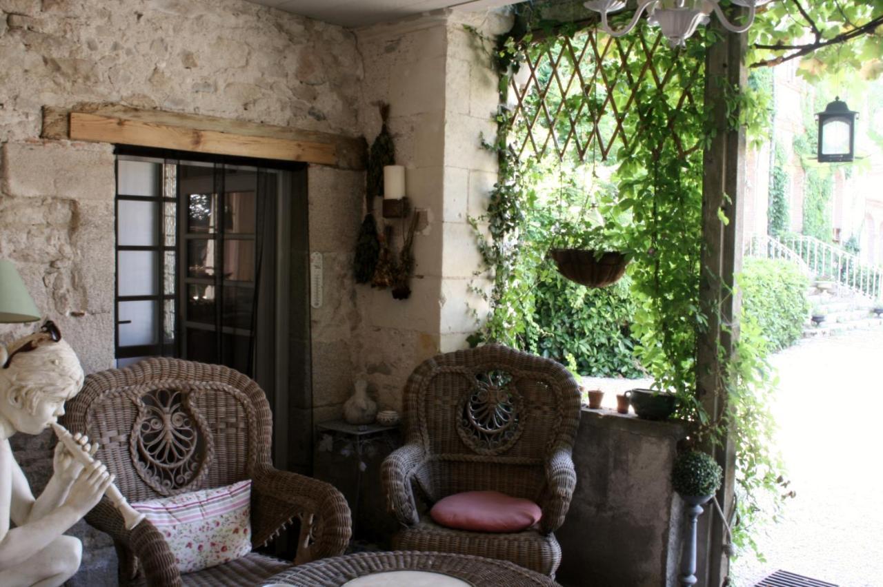 Bed and Breakfast Chateau De L'Oiseliniere Gorges  Exterior foto